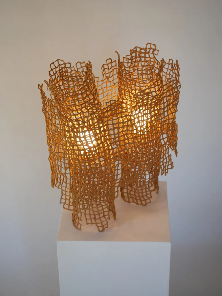 Coral Lamp Duo Table Lamp in Clay — 2