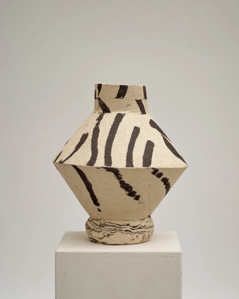 Duotone | White And Black | Vase #1-6-24 — 2