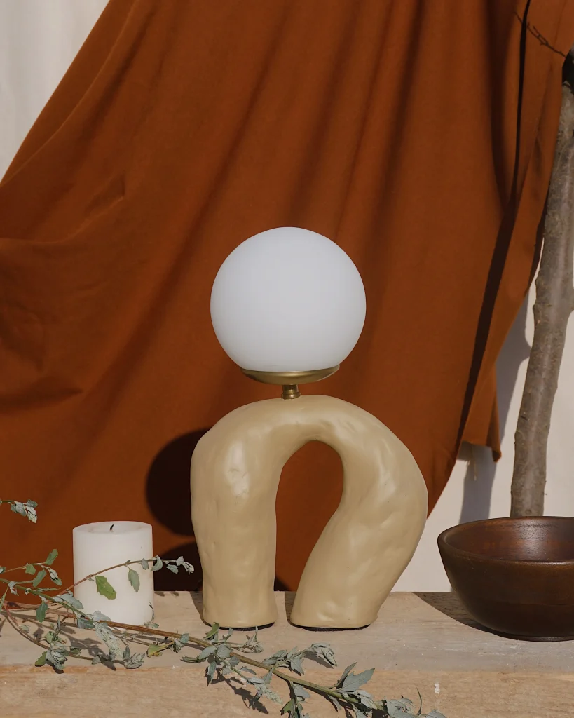 Duo - Stoneware Table Lamp — 2