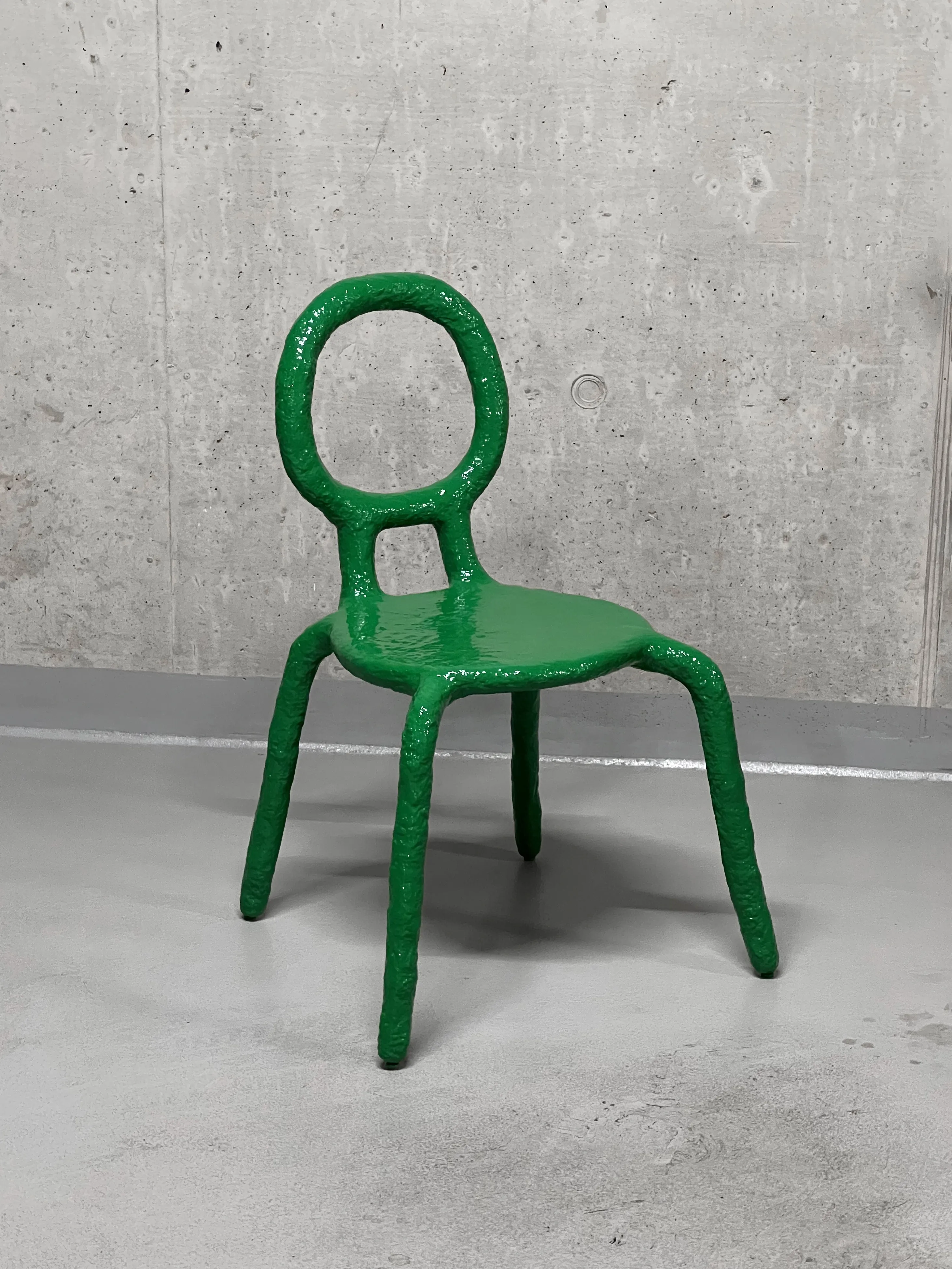 Frog Paper Mache Chair