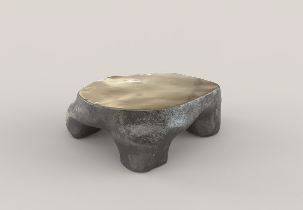 Zama V2 - Cast Bronze Coffee Table — 4