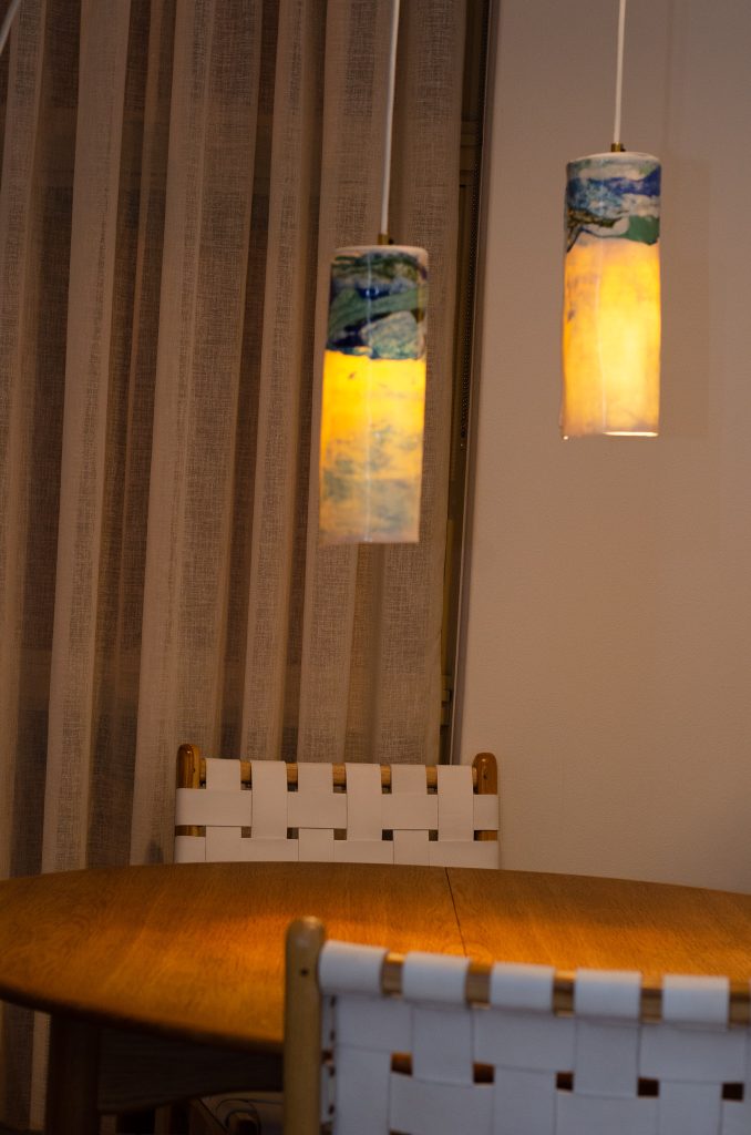 Blue Porcelain Drop Pendant Lamp — 5