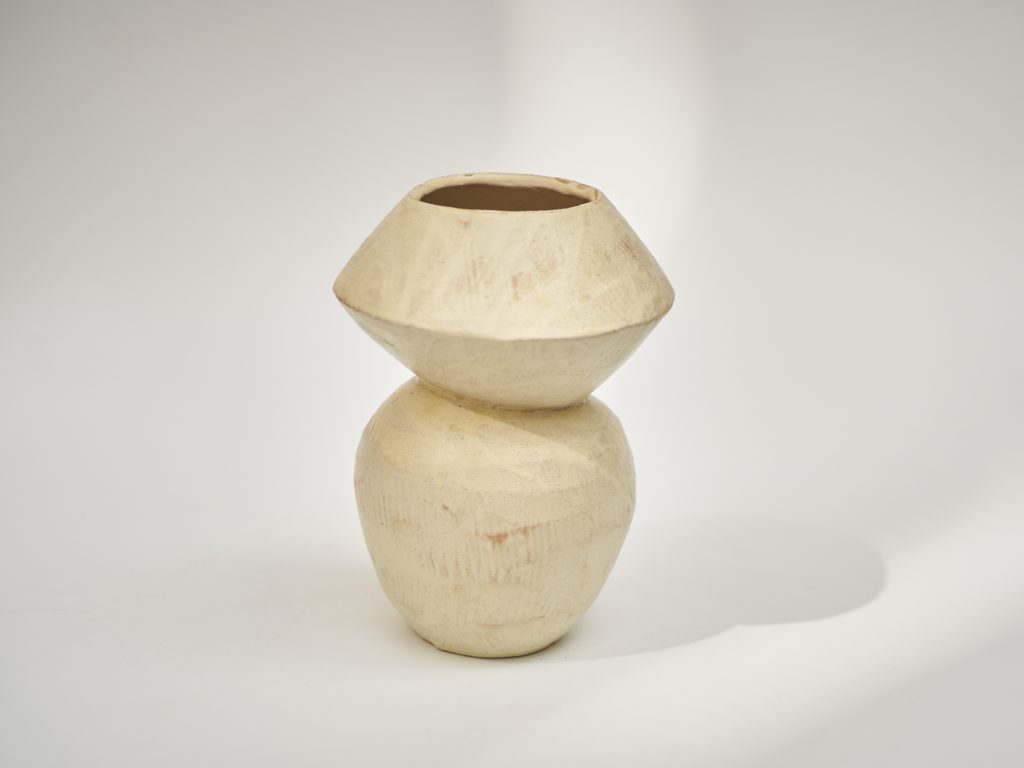 Figures | Yellow On White | Vase No. 001/23 — 5