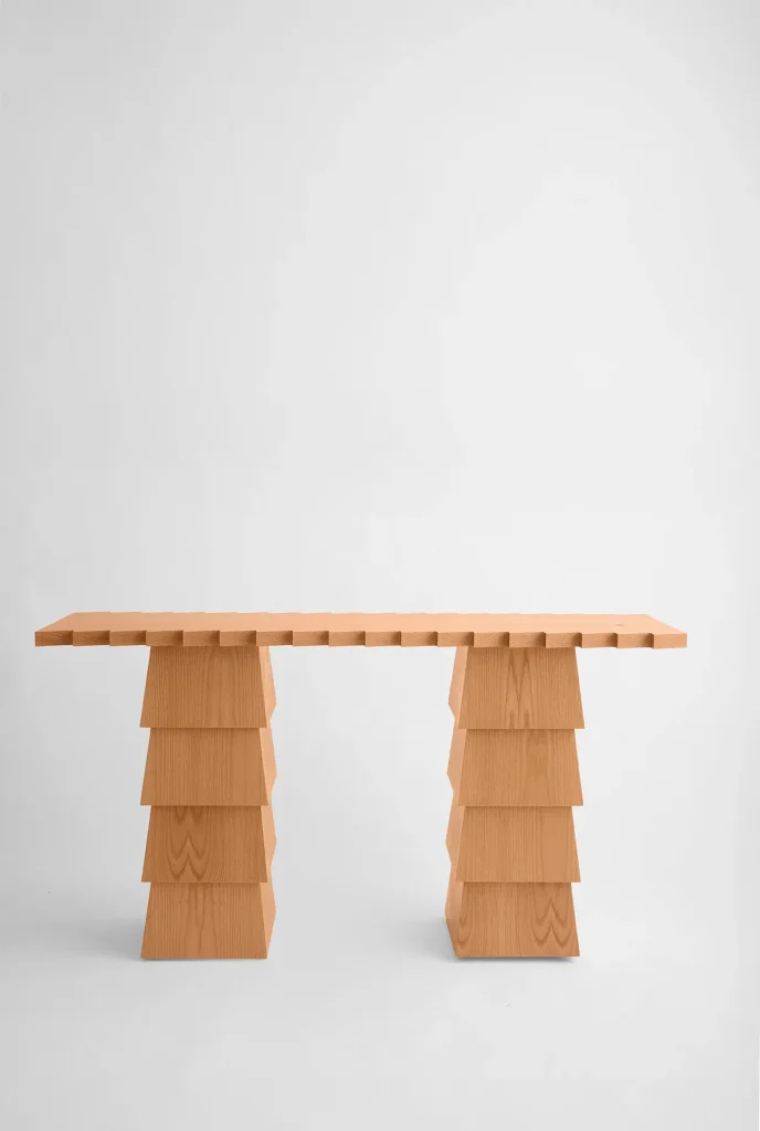 Ventura - Solid Oak Wood Console Table — 2