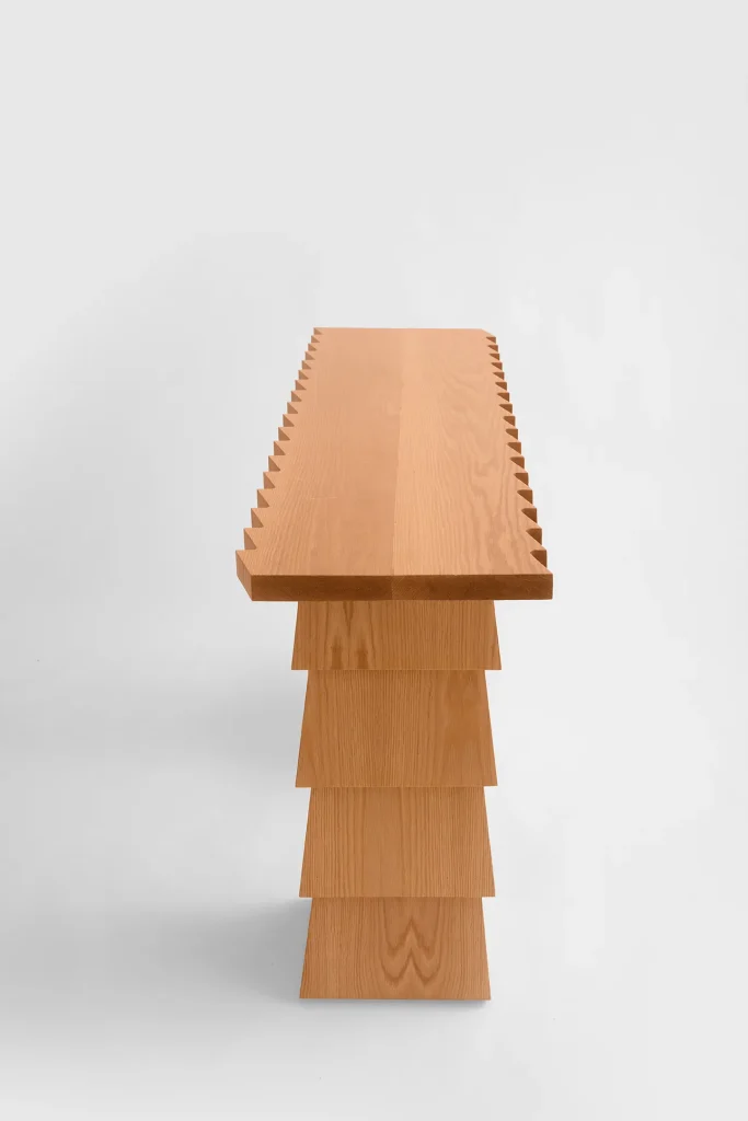 Ventura - Solid Oak Wood Console Table — 3