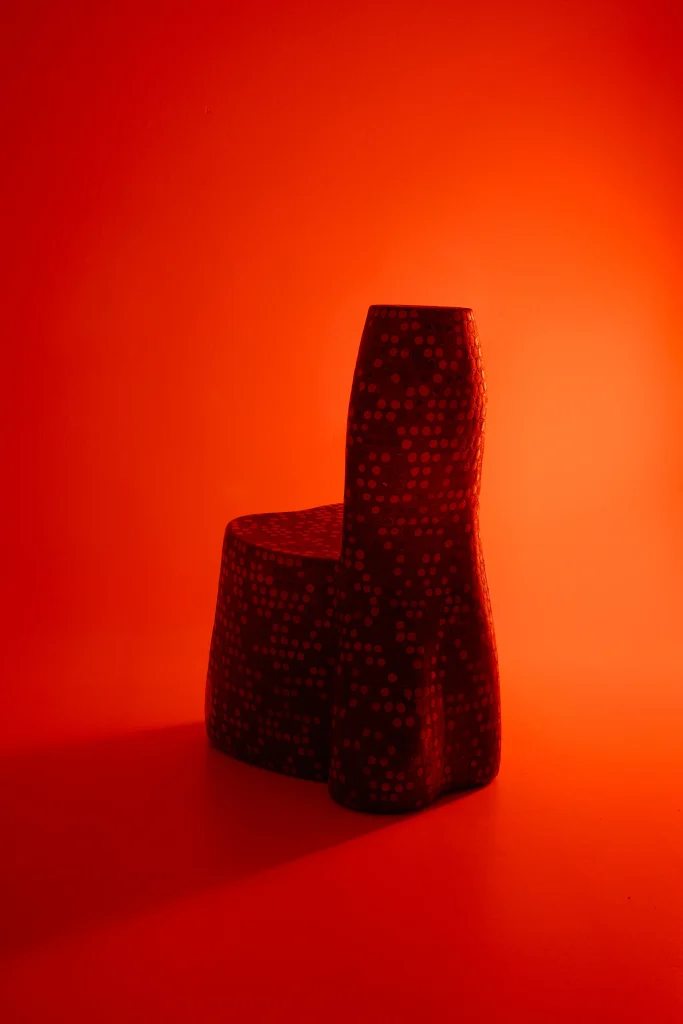 Command Chair - Lime Plaster — 3