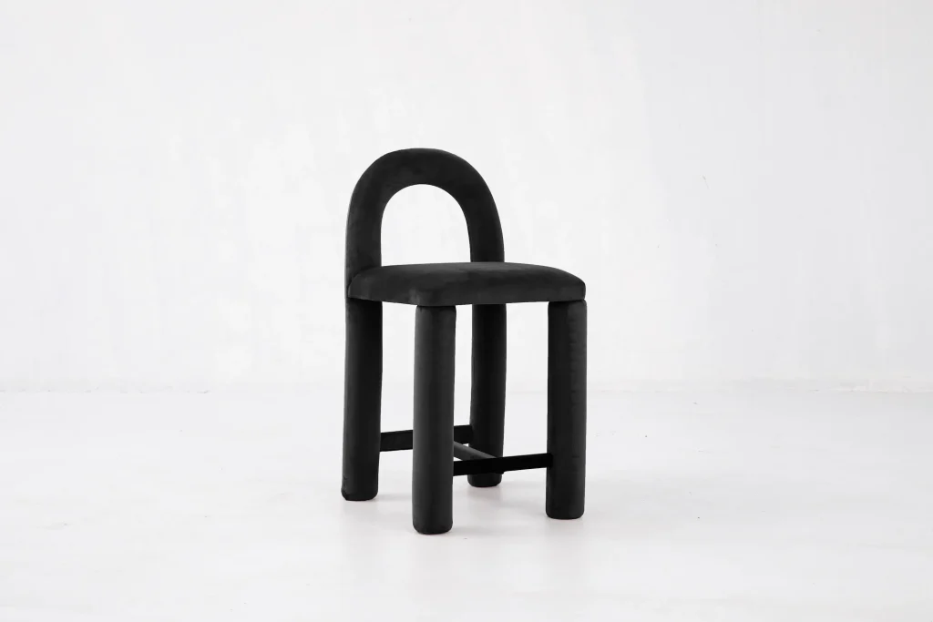 Temi - Velvet Counter Chair — 9