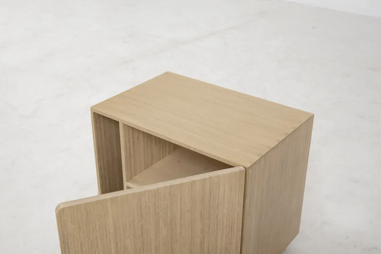 Noura - Bamboo Wood Nightstand — 10