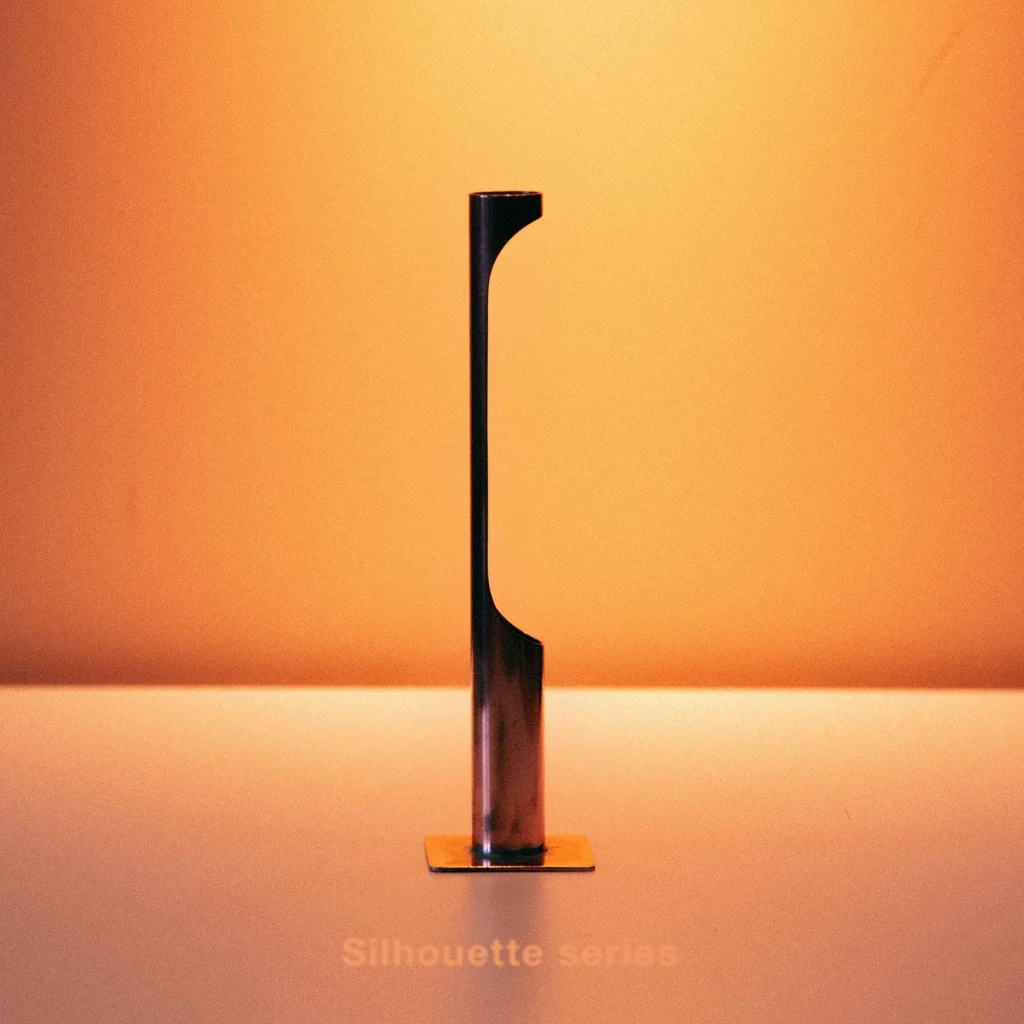 Silhouette Series - Polished Copper Vase — 2
