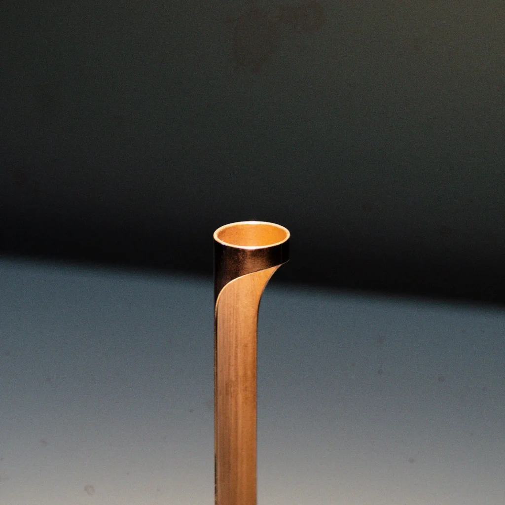 Silhouette Series - Polished Copper Vase — 3