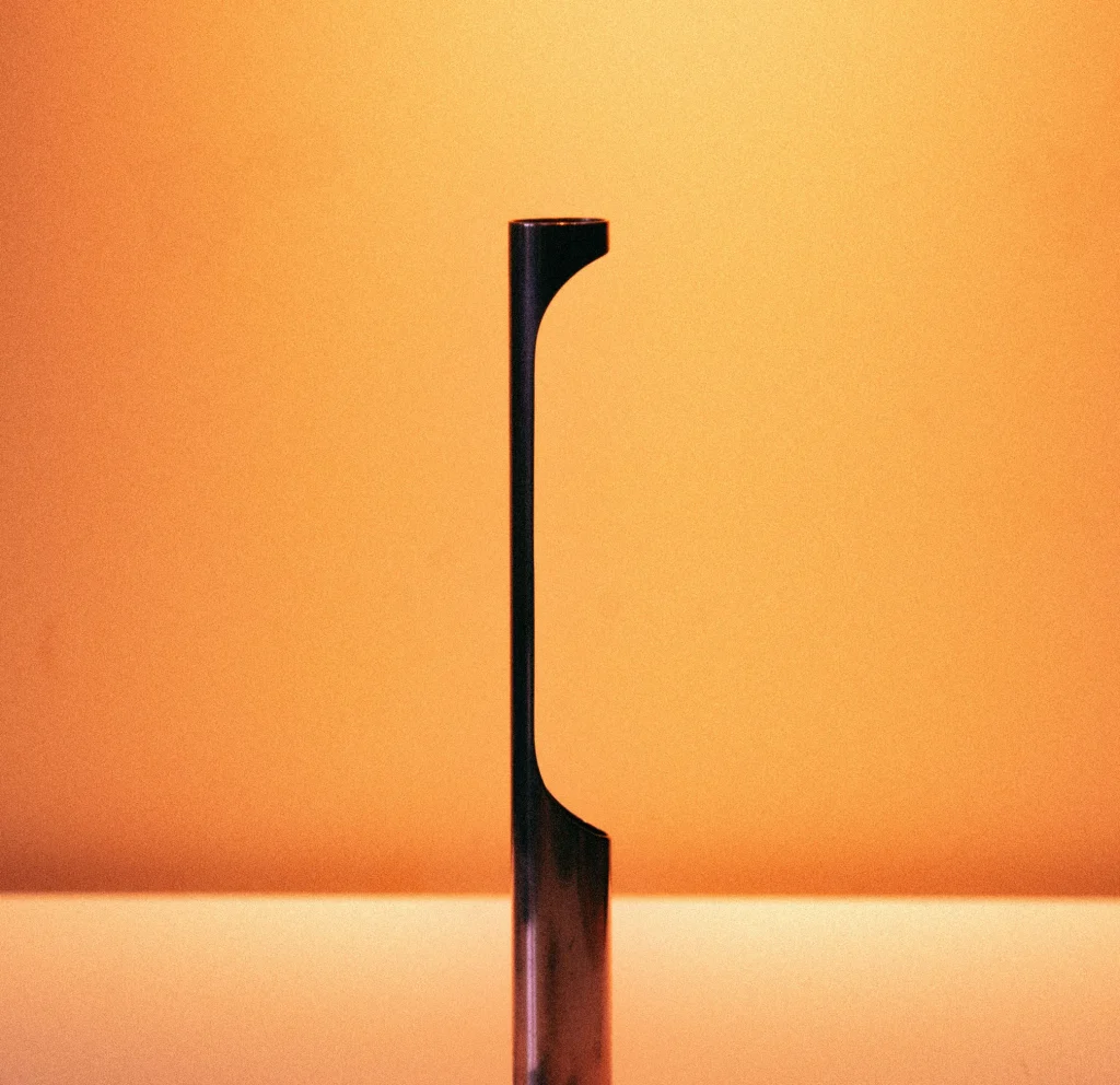Silhouette Series - Polished Copper Vase — 4