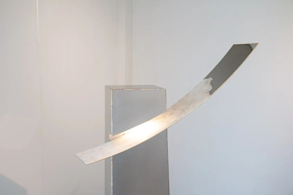 Shining No.2302 Floor Lamp in Stainless Steel — 3