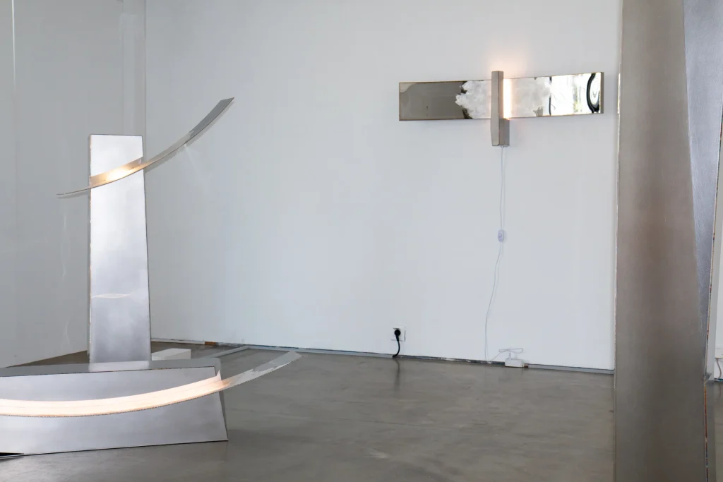 Shining No.2302 Floor Lamp in Stainless Steel — 7