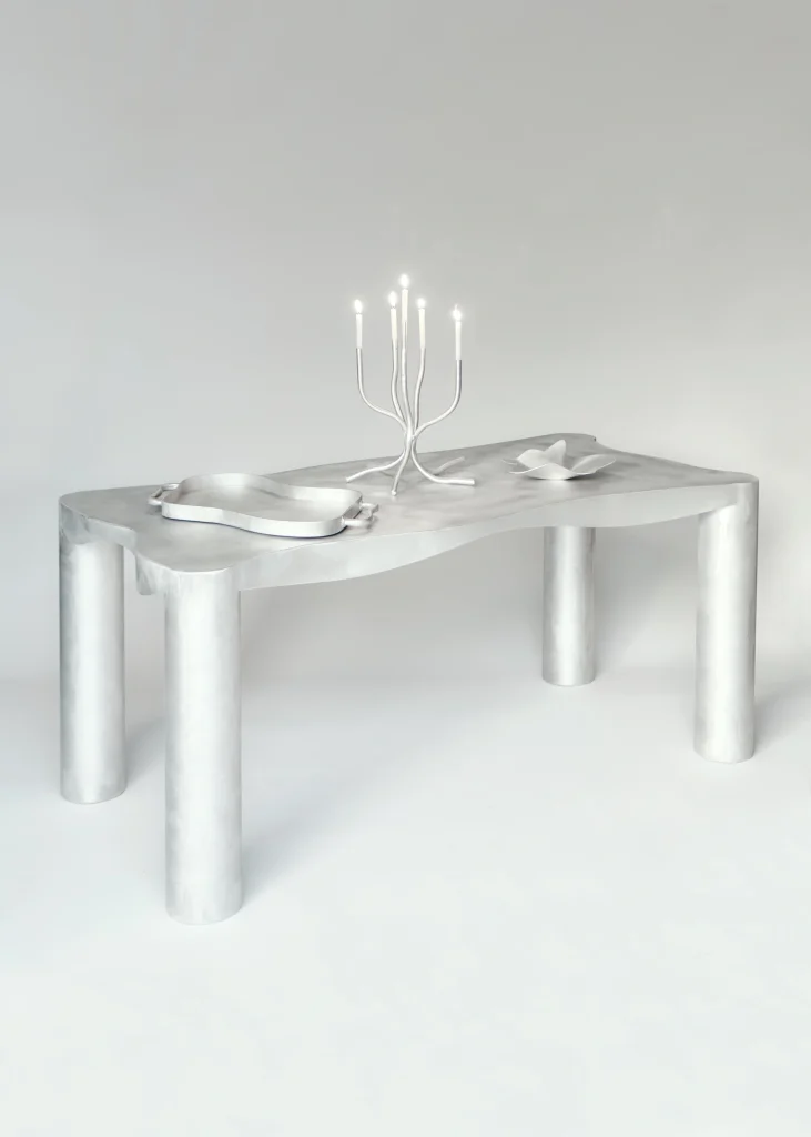 Aluminum Sculptural Bowl — 5