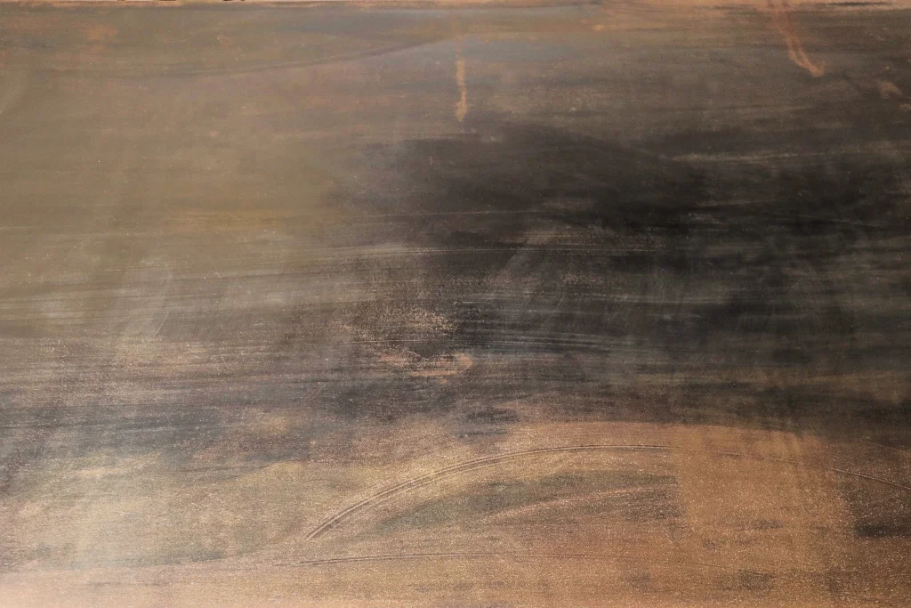 Fierro - Waxed Iron And Exotic Wood Dining Table — 12