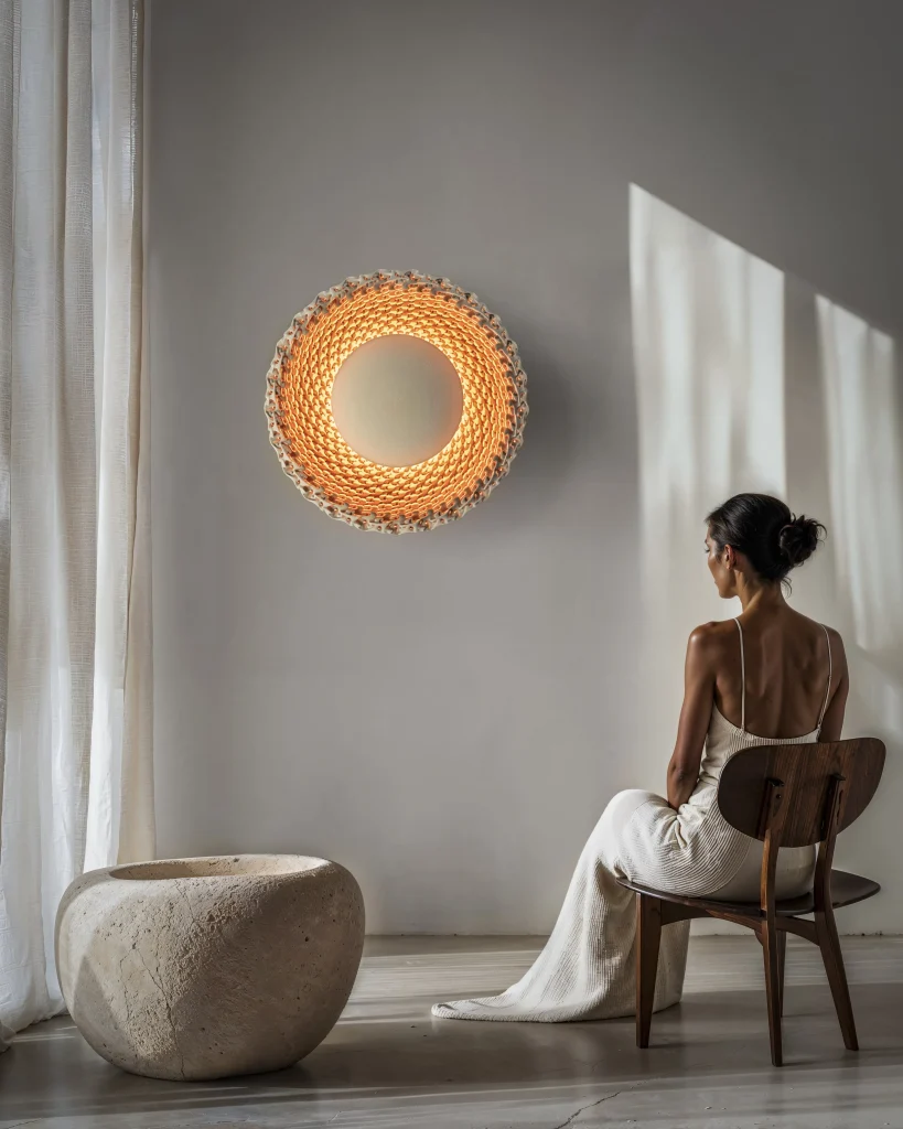 Sun V2-b - 3d Printed Wall Lamp — 4