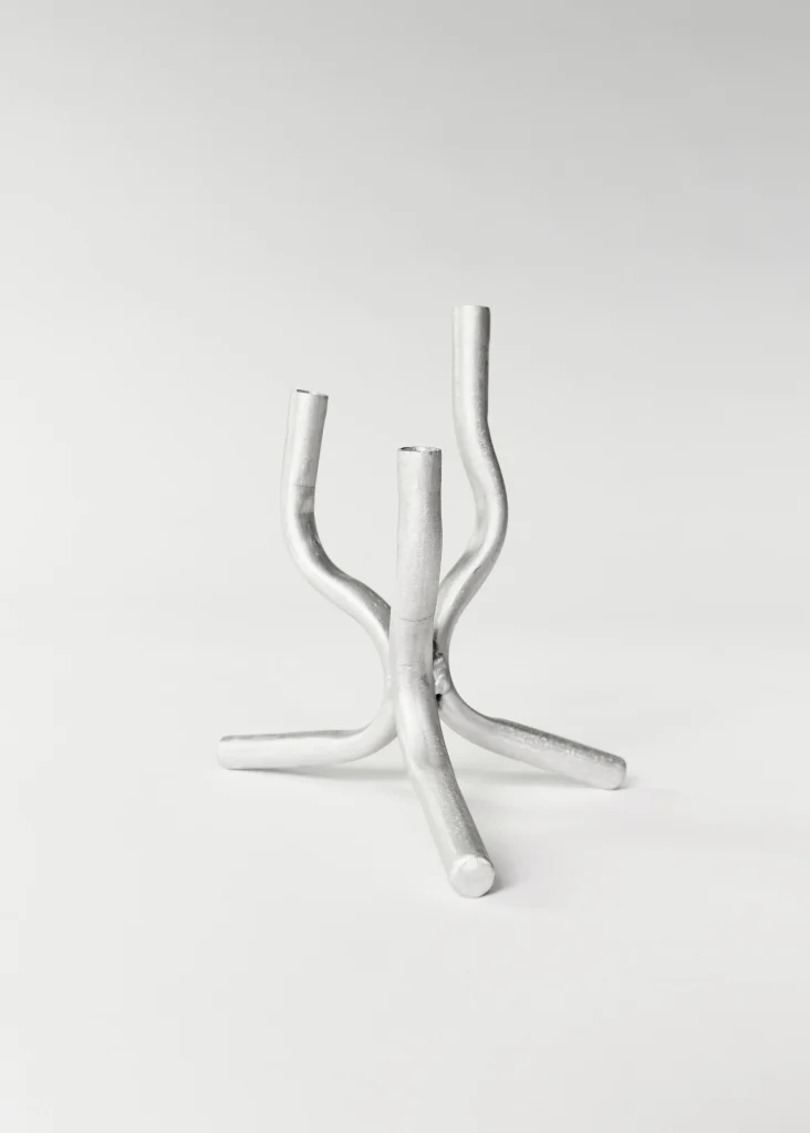 Mini Aluminium Candelabra — 3