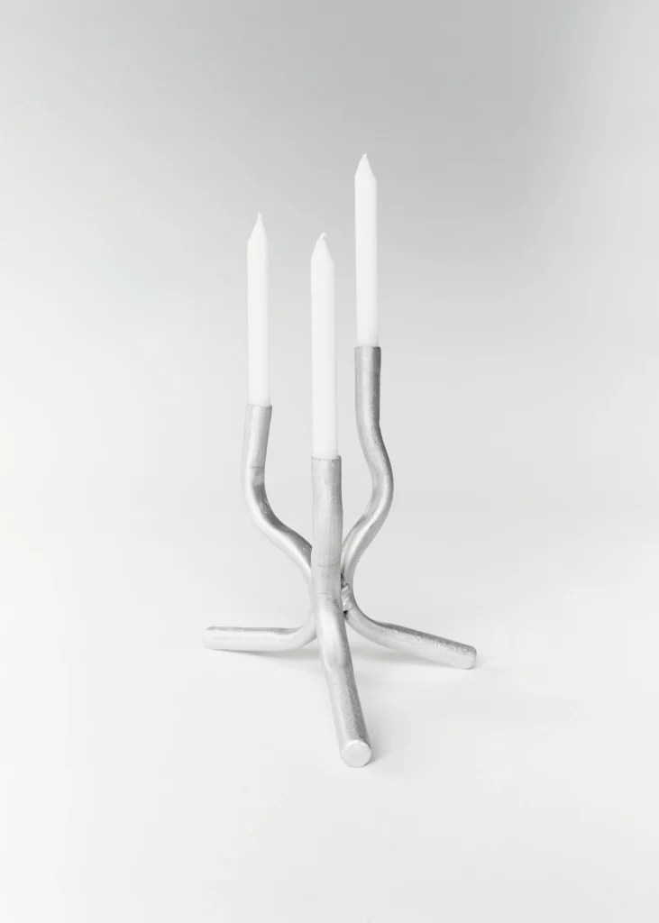 Mini Aluminium Candelabra — 5