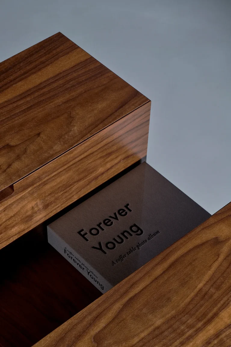Mast - Walnut & Stainless Steel Coffee Table — 8