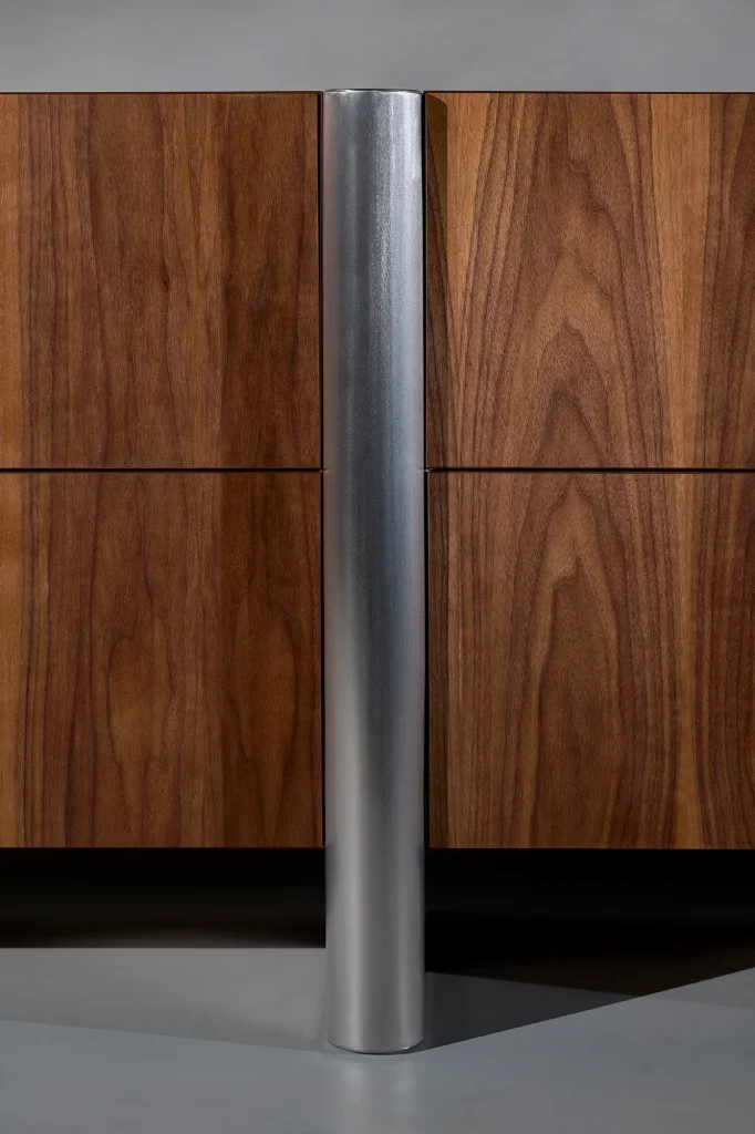 Mast - Walnut / Stainless Steel Sideboard — 7