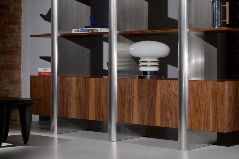 Mast - Walnut & Stainless Steel Shelf — 3