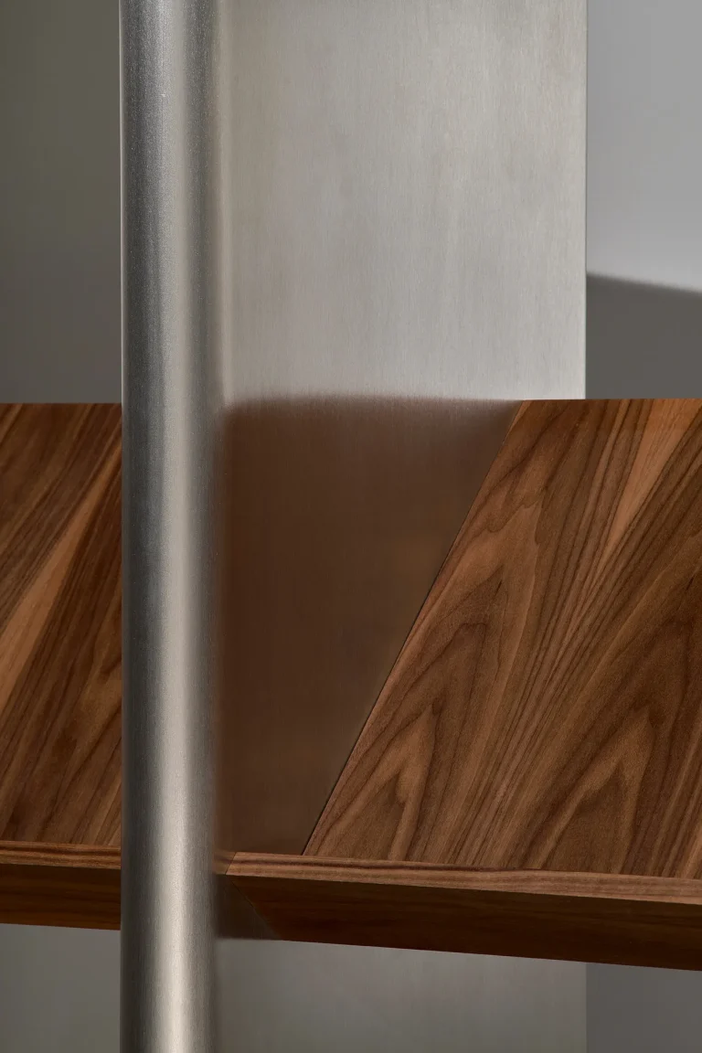 Mast - Walnut & Stainless Steel Shelf — 7