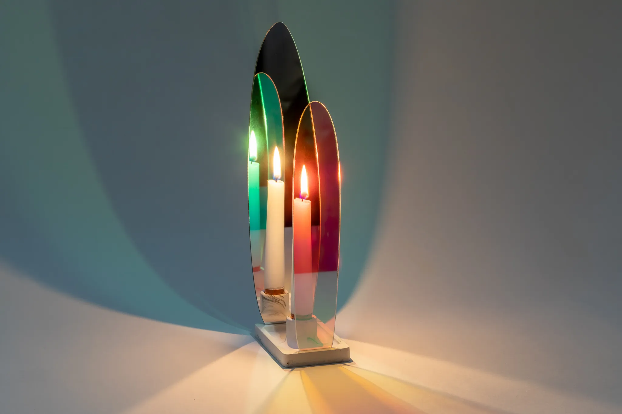 Dichroic Iridescent Candleholder
by Catrinel Sabaciag 