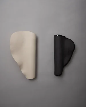 Folding And Unfolding - Ceramic Wall Sconce