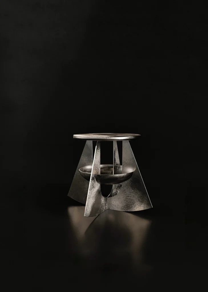 Stool 23 - Steel Rocking Stool — 2