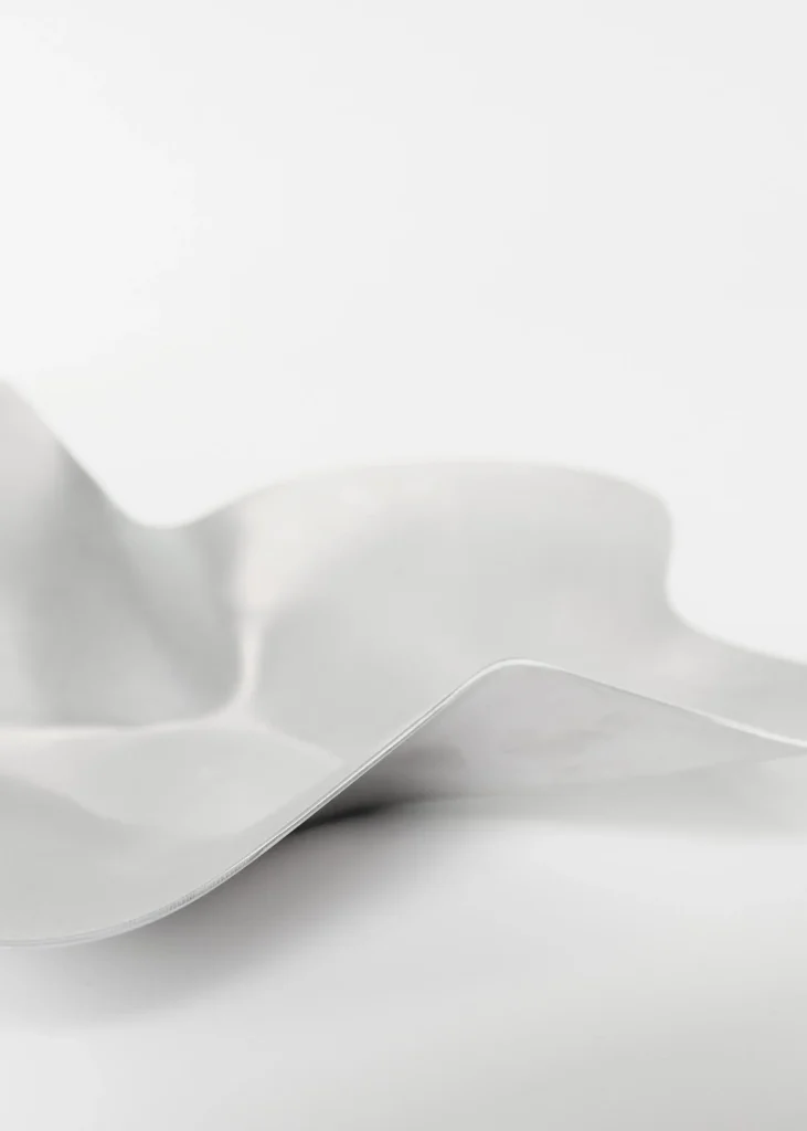Aluminum Sculptural Bowl — 2