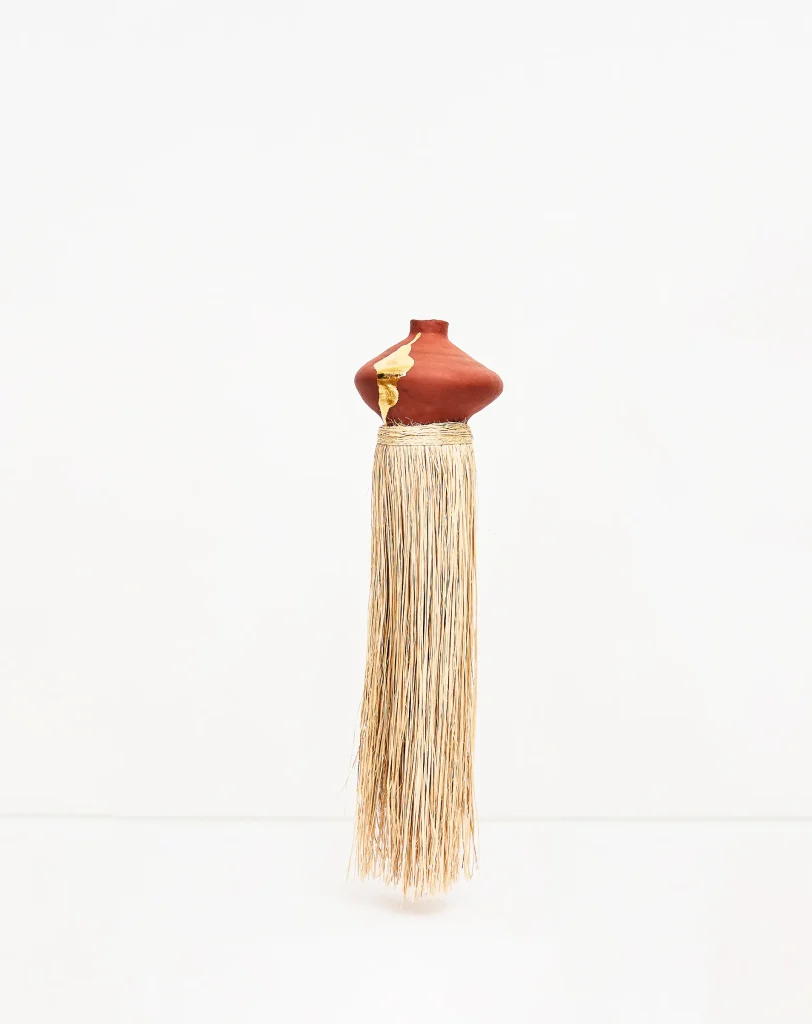 Atoto - Ceramic & Gold Leaf Pendant Sculptures — 7