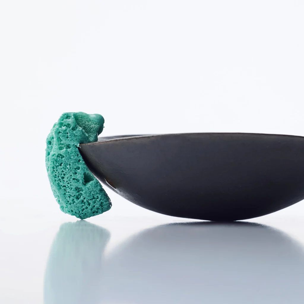 From Fragility To Stability - Sculptural Black Clay Bowl — 2