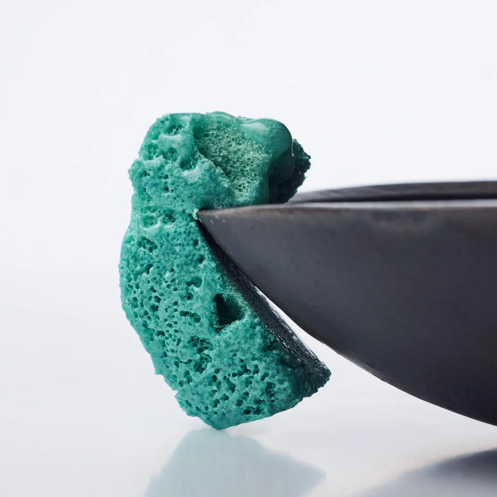 From Fragility To Stability - Sculptural Black Clay Bowl — 3