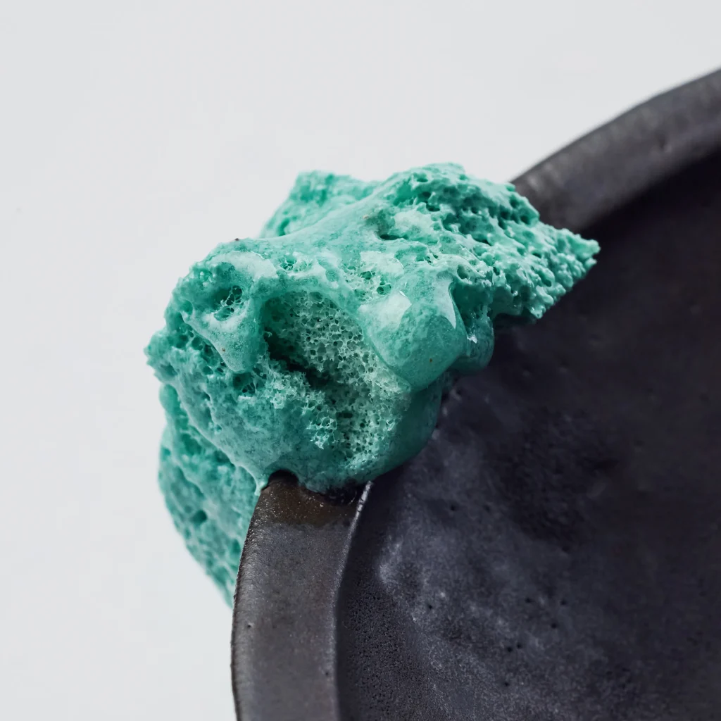 From Fragility To Stability - Sculptural Black Clay Bowl — 4