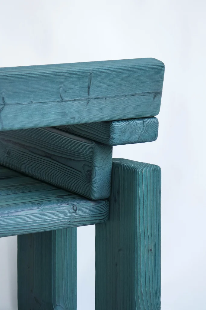 Timber - Burned Pine Armchair — 2
