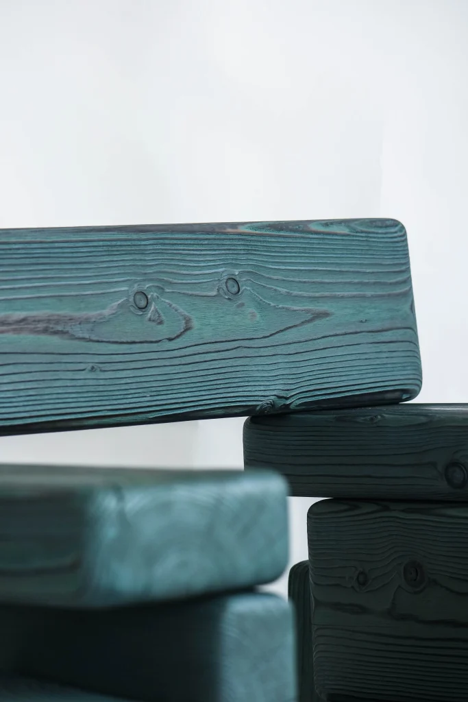 Timber - Burned Pine Armchair — 5