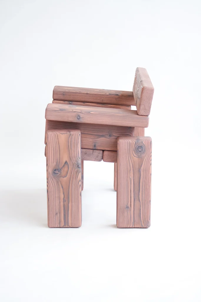 Timber - Burned Pine Armchair — 7