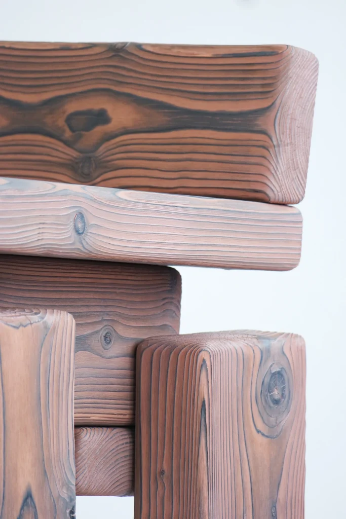 Timber - Burned Pine Armchair — 10