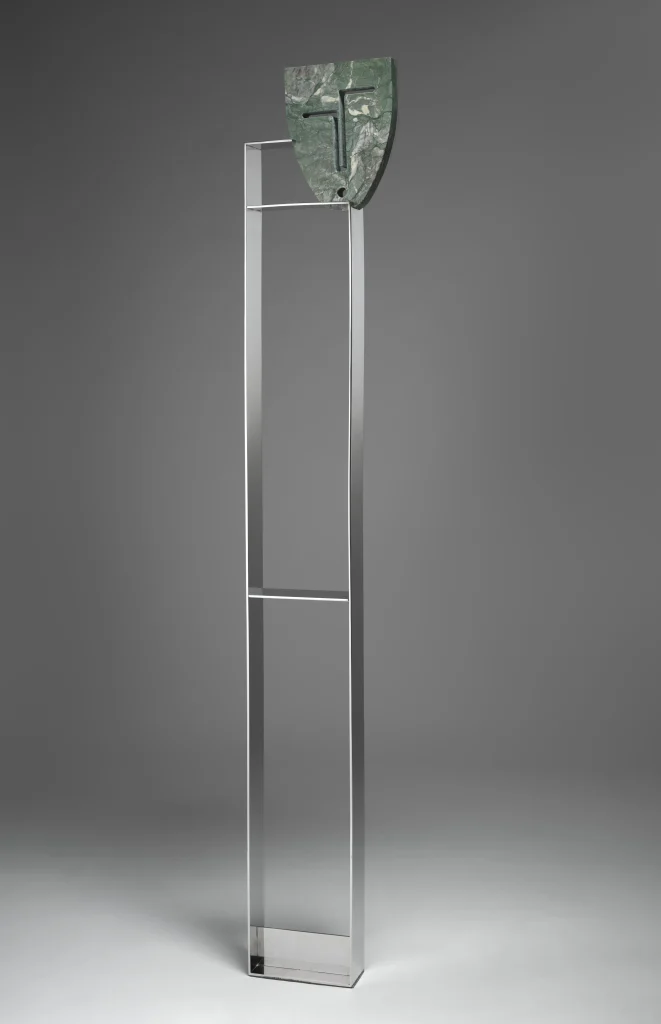 Testa Dei Marmi Vert Aver - Marble Sculpture — 7
