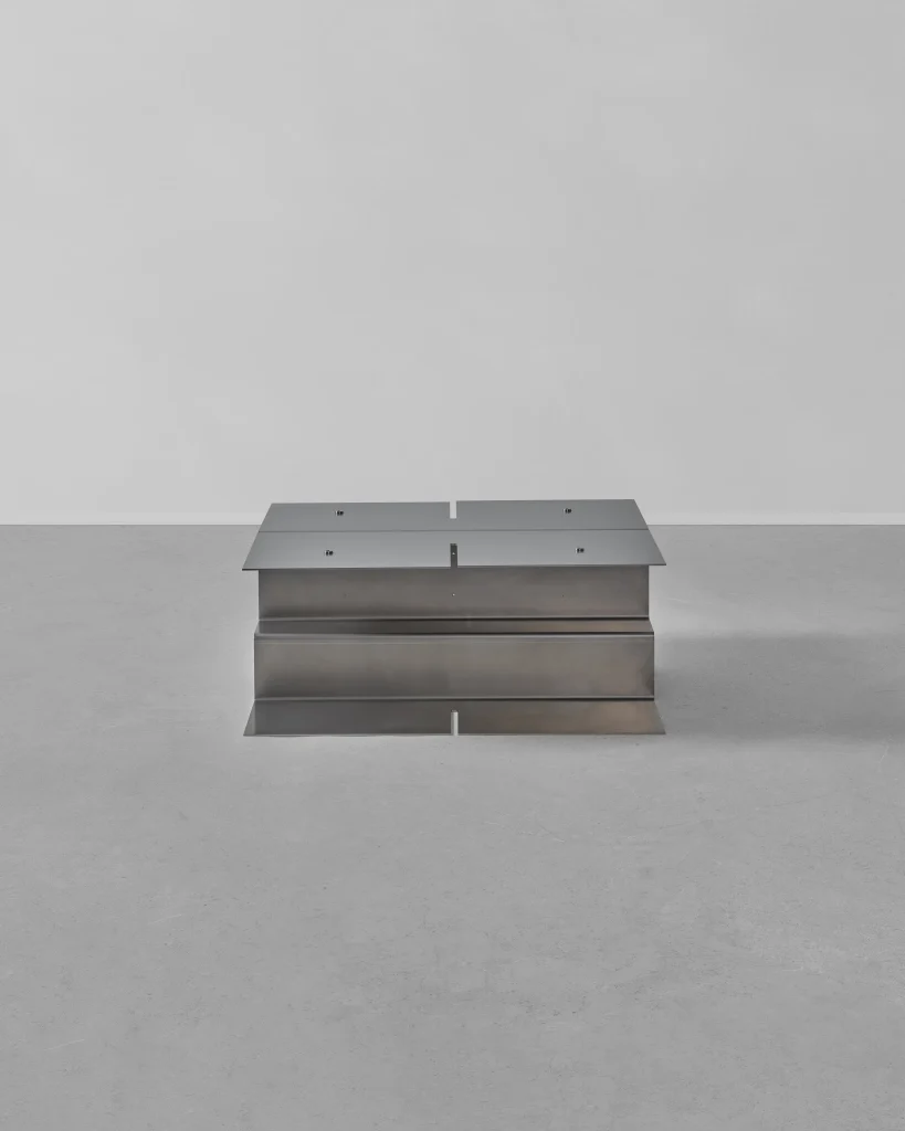Folded Stainless Steel Table — 2