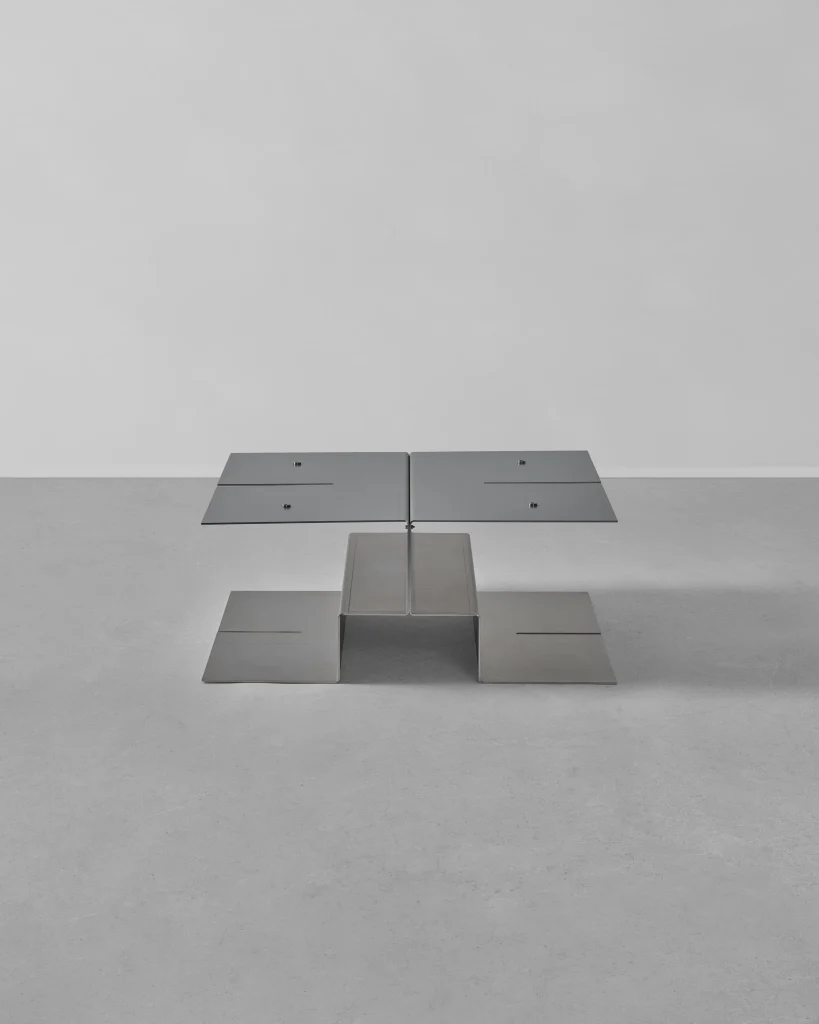 Folded Stainless Steel Table — 3