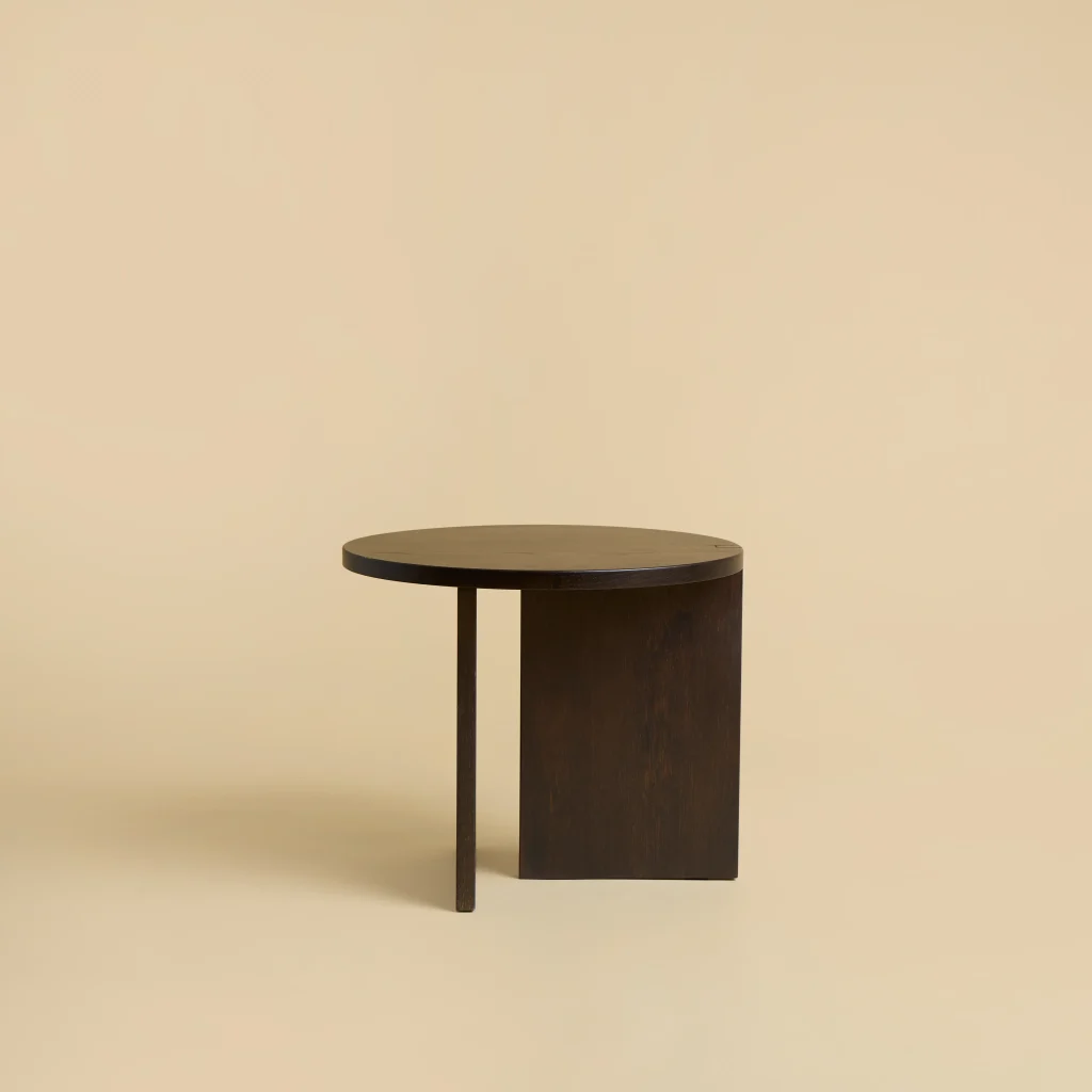 Solid Oak Side Table - Kume Series — 2