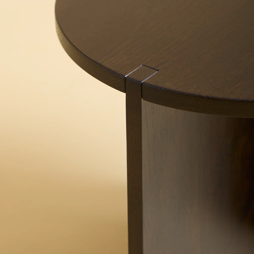 Solid Oak Side Table - Kume Series — 6