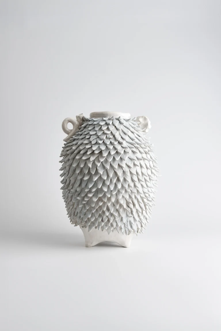 Wraps No.03 - Sculptural Stoneware Vessel — 3