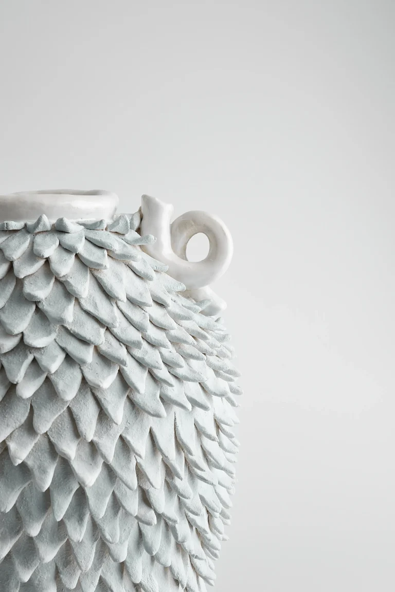 Wraps No.03 - Sculptural Stoneware Vessel — 4