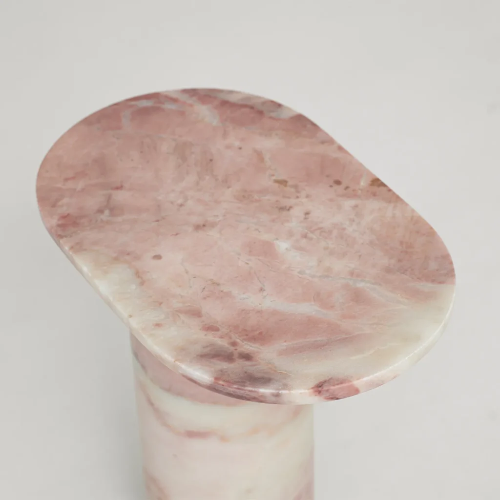 Bold Marble Side Tables — 3