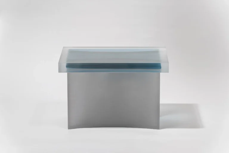 Arc I - Acrylic Side Table — 2