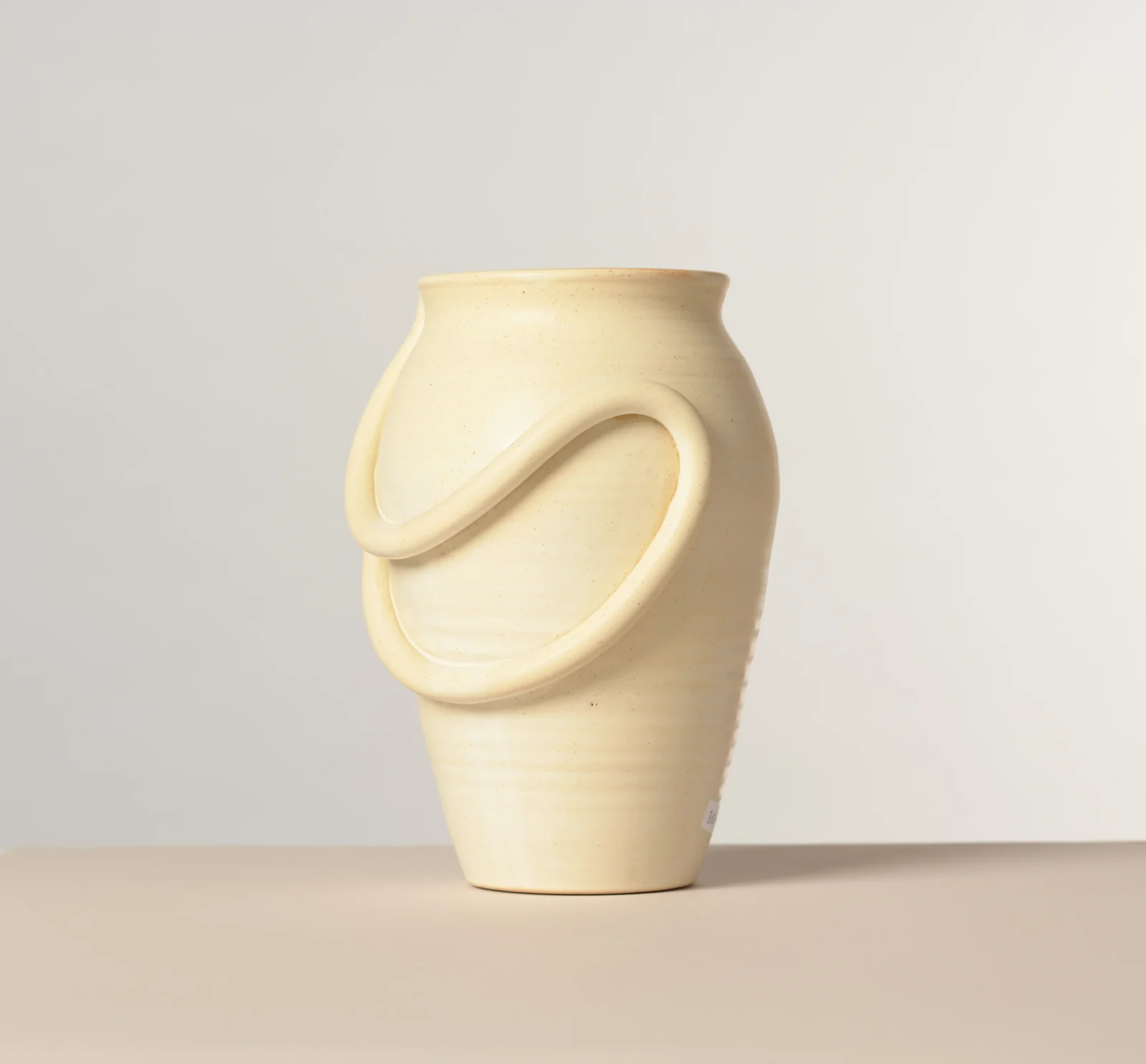 Draped - Stoneware / Linen Vessel — 2