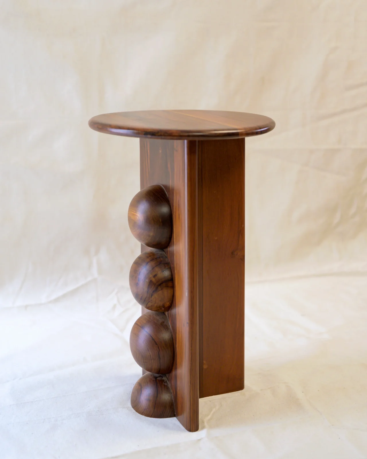 Nemo - Teak Wood Side Table — 1