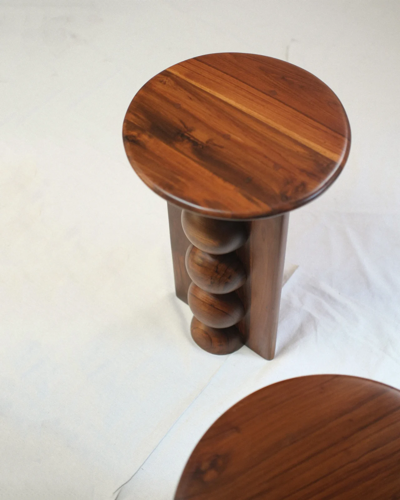 Nemo - Teak Wood Side Table — 6